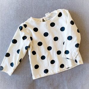 Polka dot shirt